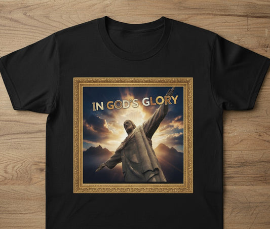 IN GOD’S GLORY song cover shirt